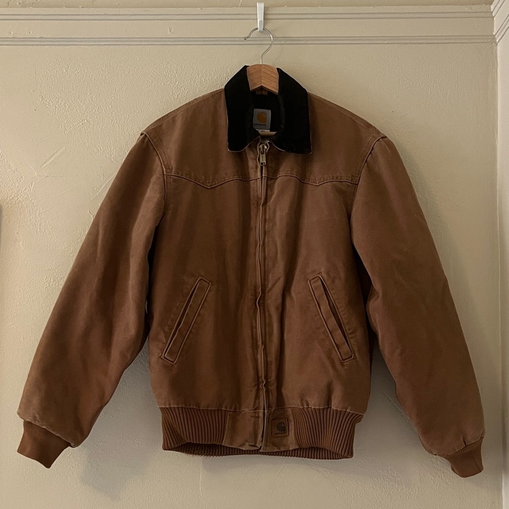 Carhartt Vintage Jacket, Brown: Size: small